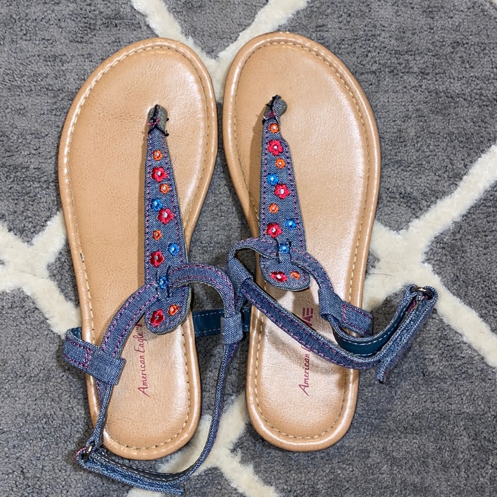American Eagle Girls Sandals Size 1